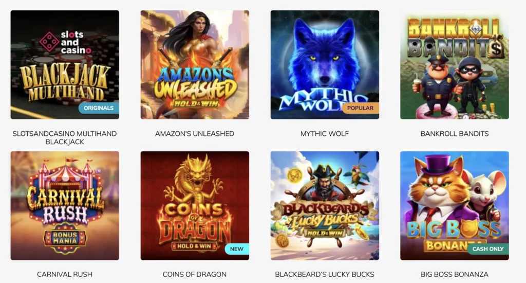 Popular Games for US Players